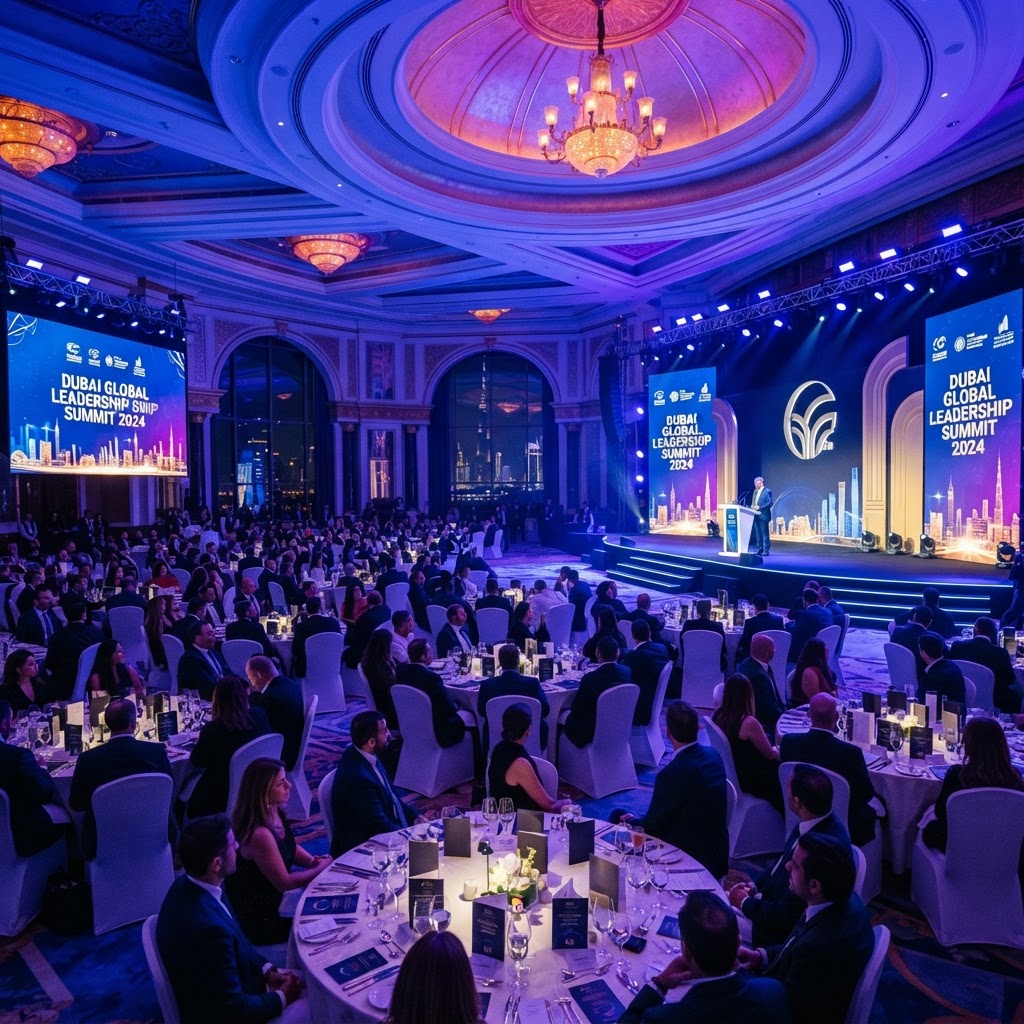 Stage & AV · illustrative profile imagery