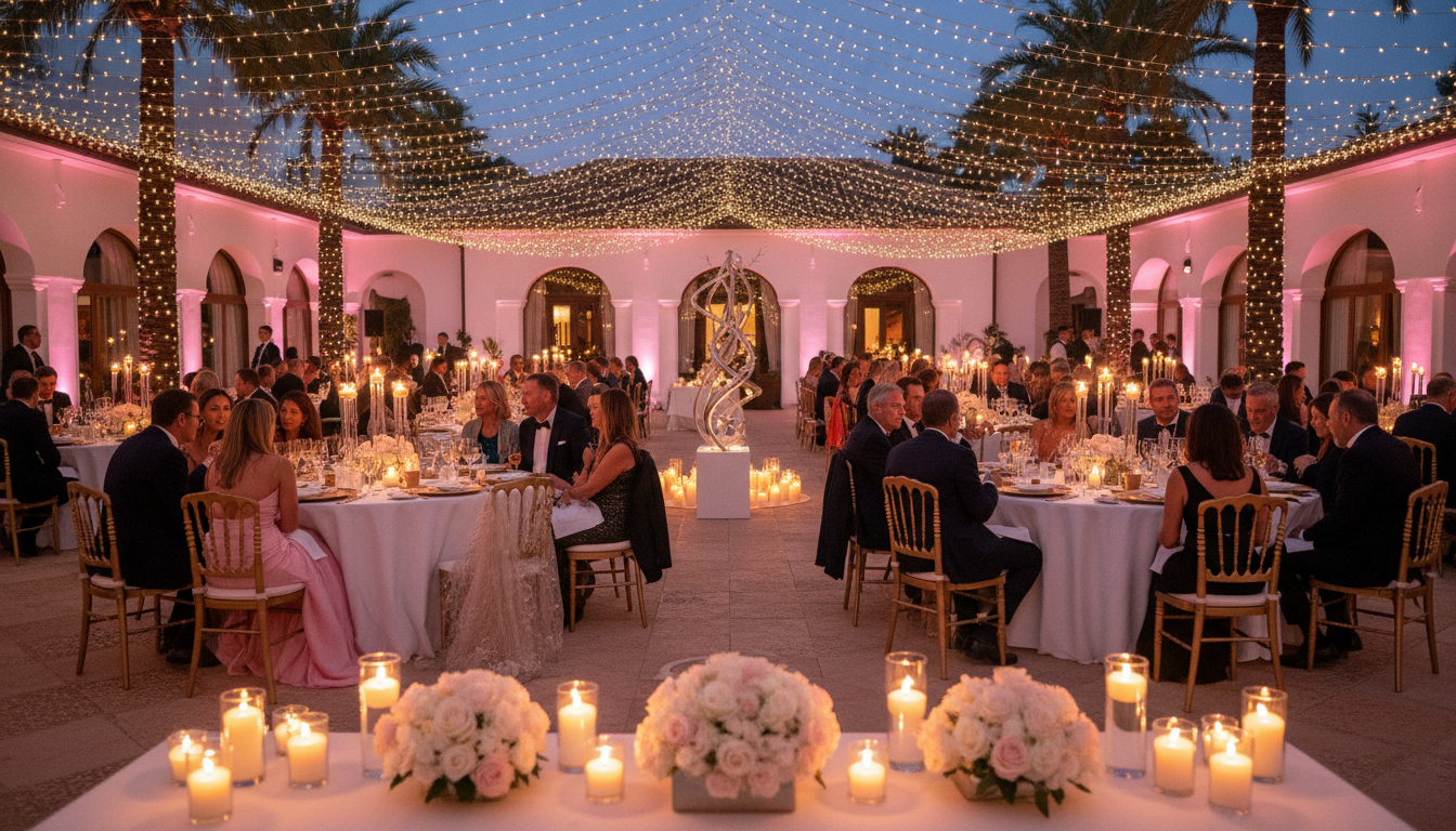 Marbella charity gala evening