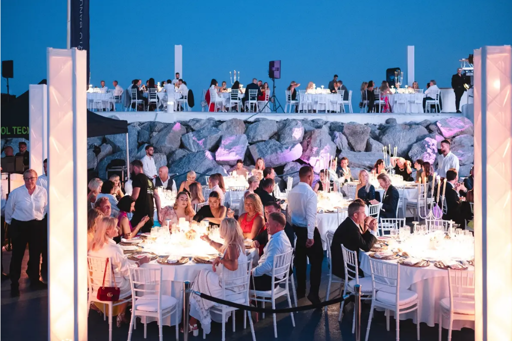 Luxury charity gala in Marbella