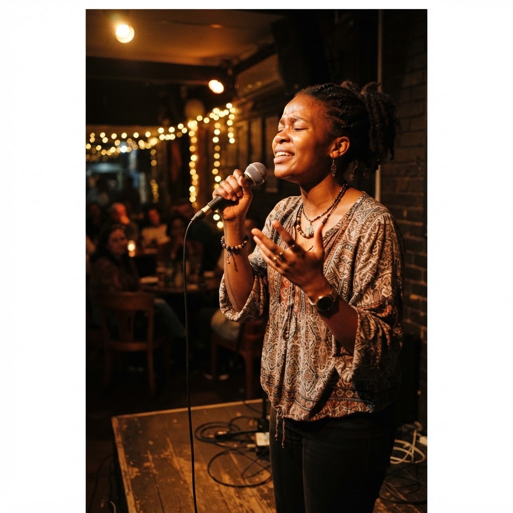 open mic night