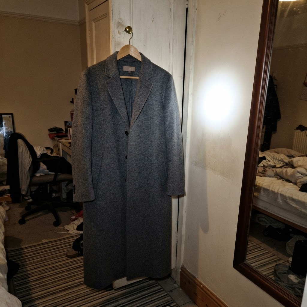 COS COS Wollmantel Grau Gr. 38 Size 38