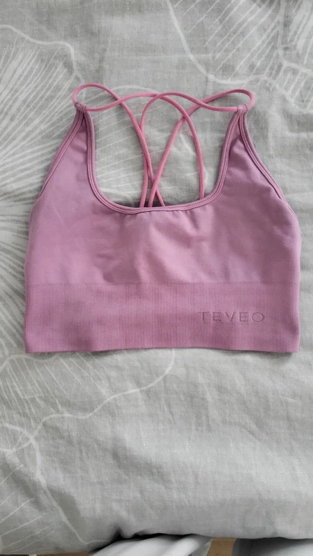 TEVEO TEVEO Sport-BH Rosa mit Rücken-Straps Gr. S Size S
