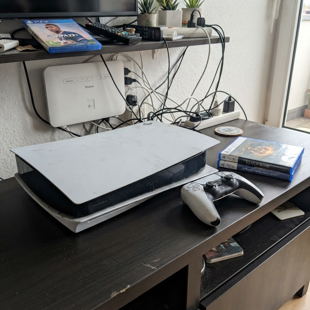 Sony PlayStation 5 mit 2 Spielen