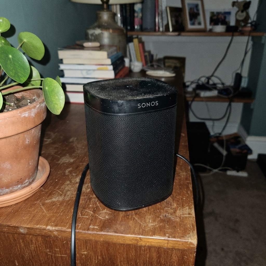 Sonos Sonos One Smart Speaker Schwarz (Gen 2)