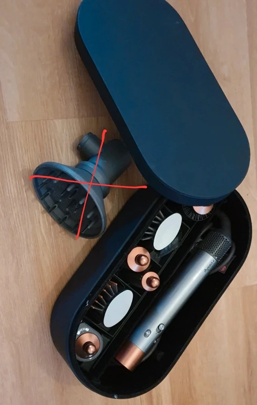 Dyson Dyson Airwrap Complete im Case (nickel/kupfer) – ohne Diffusor