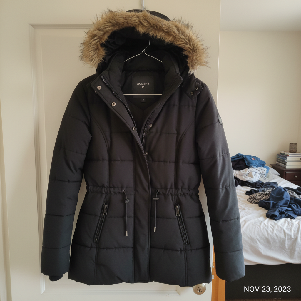 Only Only Winterjacke Schwarz Gr. M