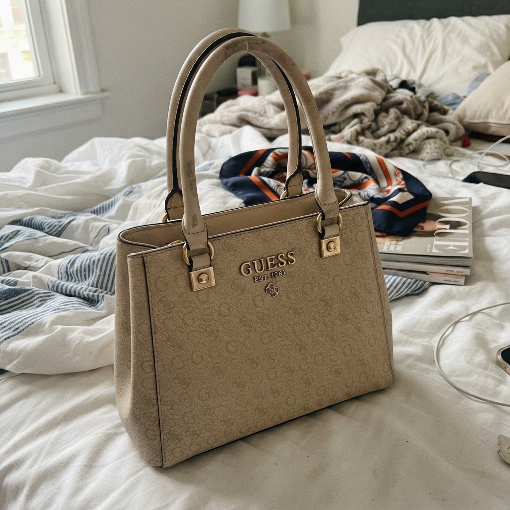 Guess Guess Handtasche Beige