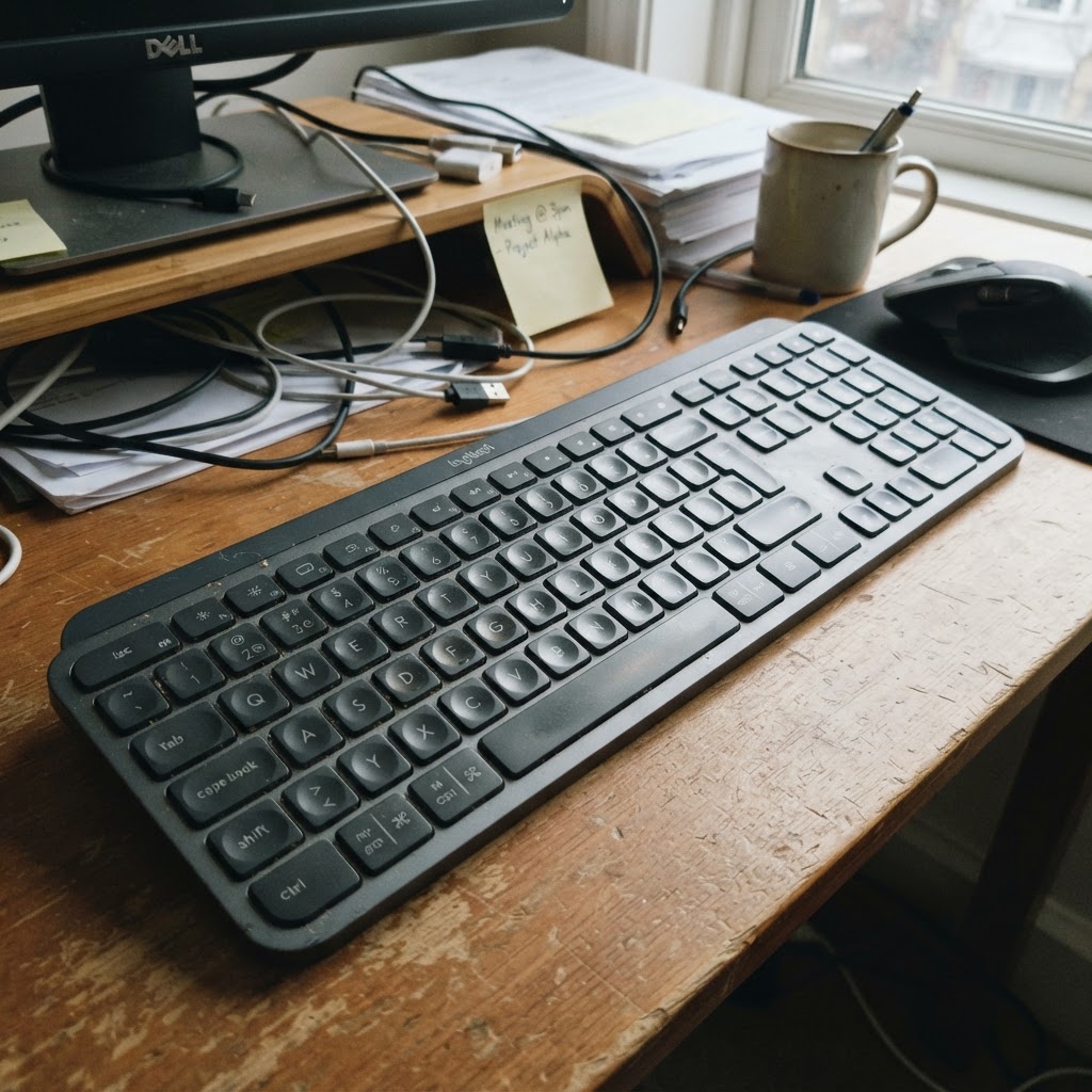 Logitech Logitech MX Keys Tastatur Graphit
