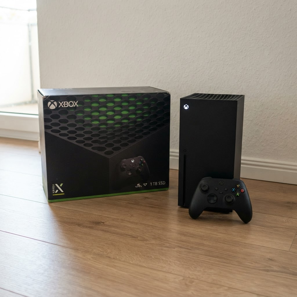 Microsoft Xbox Series X, wie neu mit OVP