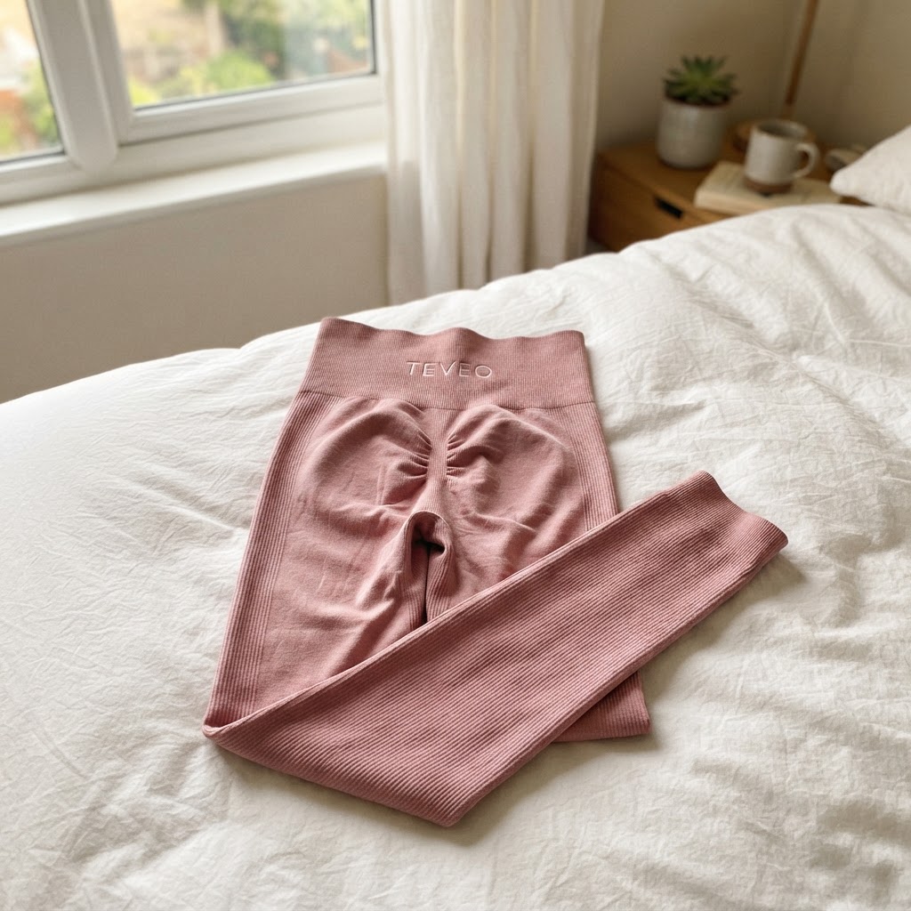 TEVEO TEVEO Scrunch Leggings Rosé Gr. S Size S
