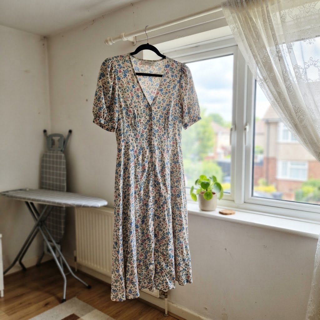 Mango Mango Sommerkleid Geblümt Gr. S Size S