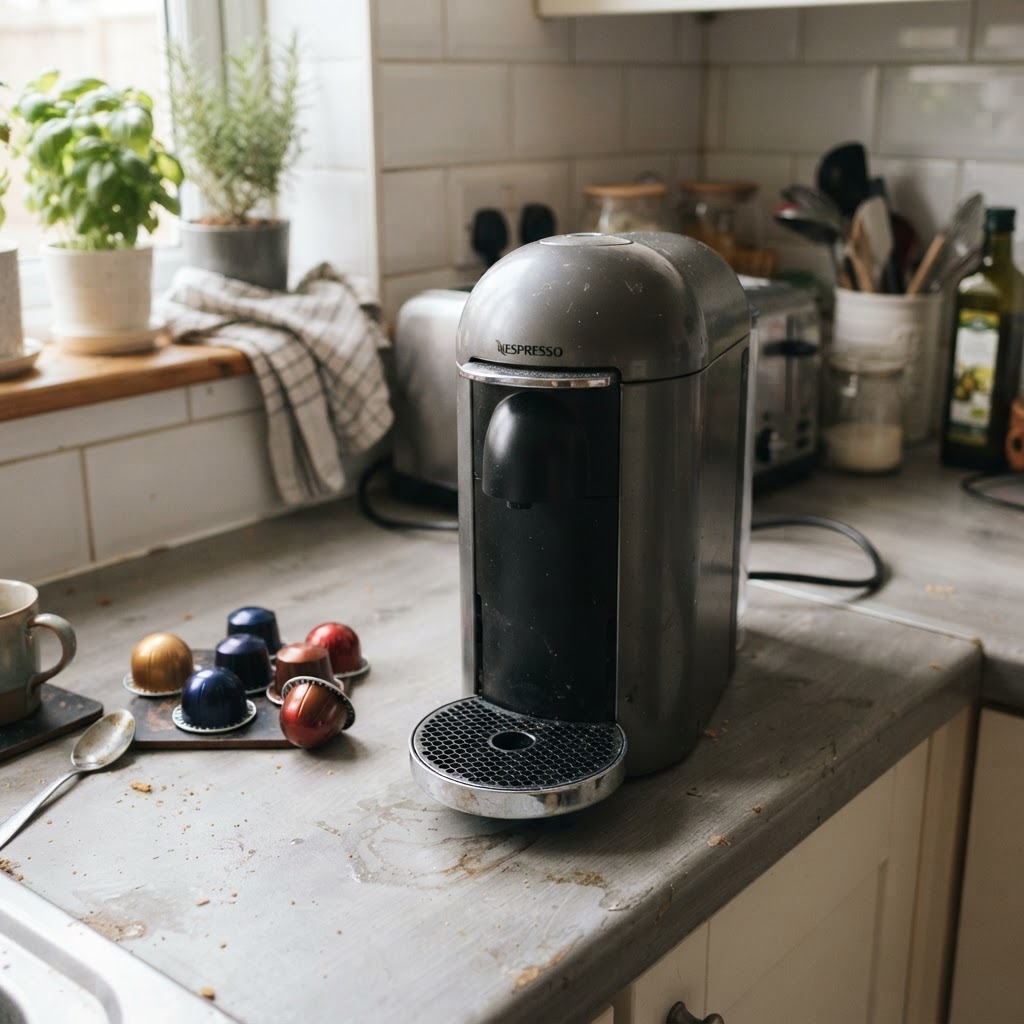 Nespresso Nespresso Vertuo Kaffeemaschine Dunkelgrau