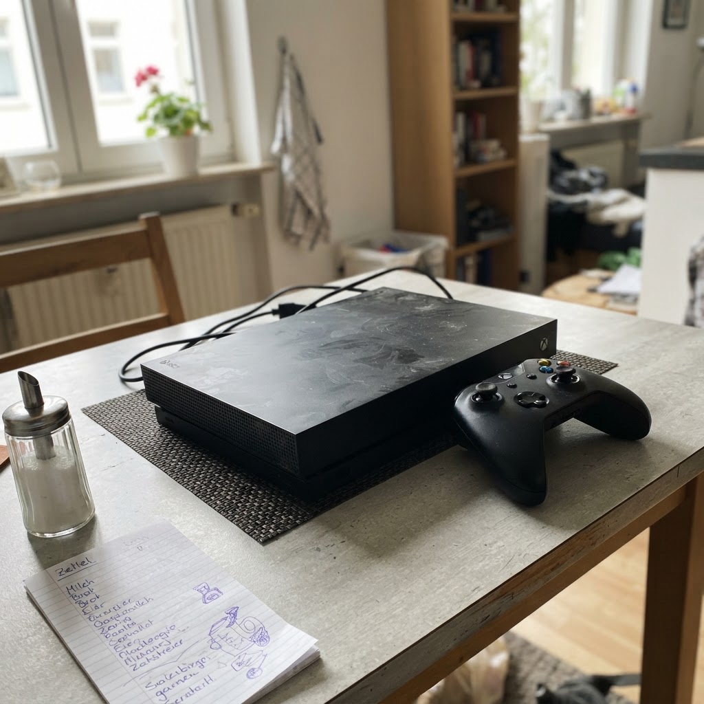 Microsoft Xbox One X 1TB Schwarz