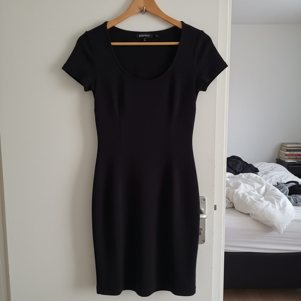Esprit Esprit Kleid Schwarz Etui Gr. 42