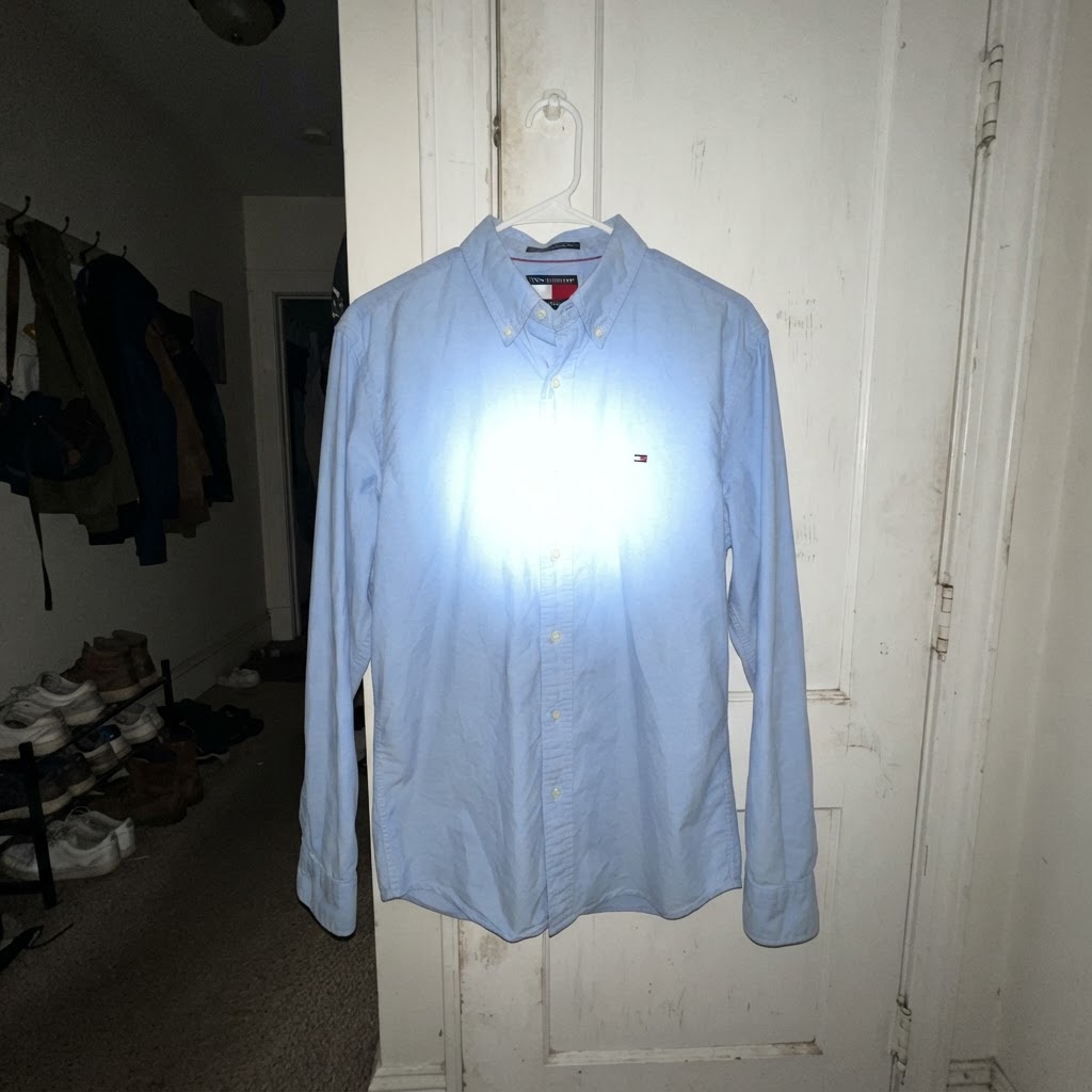 Tommy Hilfiger Tommy Hilfiger Hemd Hellblau Gr. M Size M