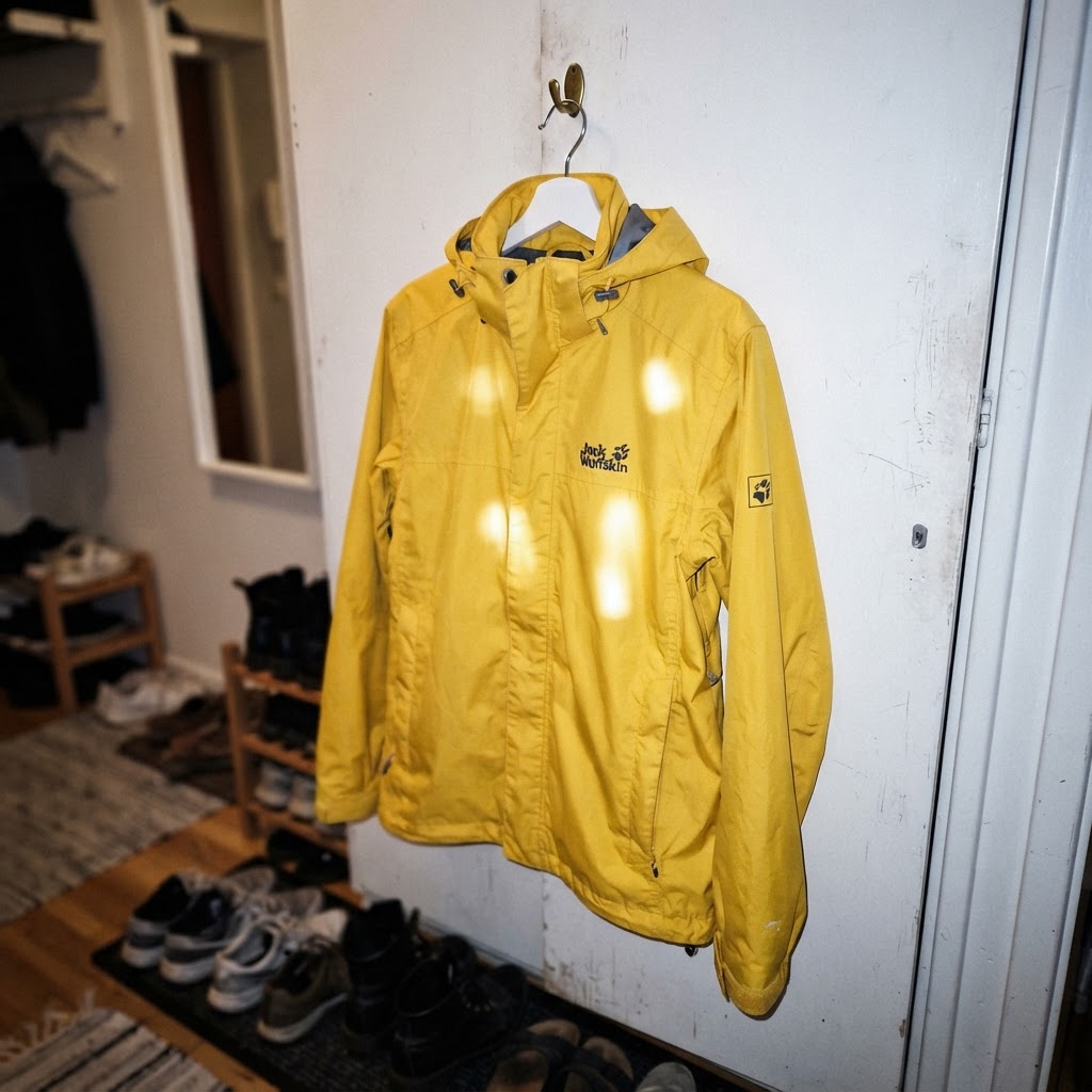 Jack Wolfskin Jack Wolfskin Regenjacke Gelb Gr. M Size M