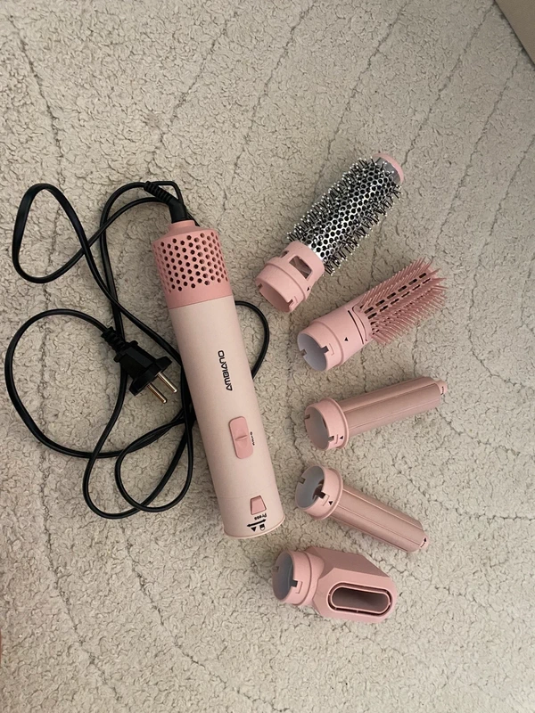 Ambiano Ambiano Warmluftbürste 5-in-1 – Rosa