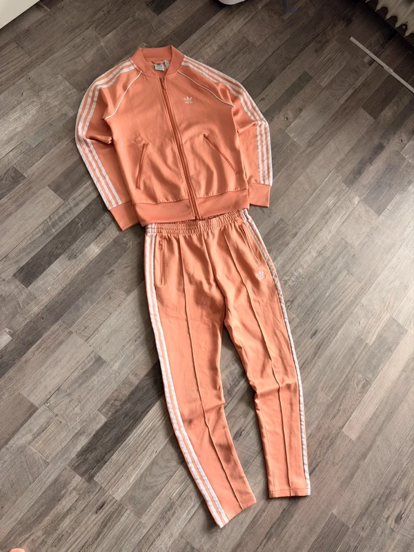 adidas adidas Originals Trainingsanzug Damen Apricot mit 3-Streifen Size S