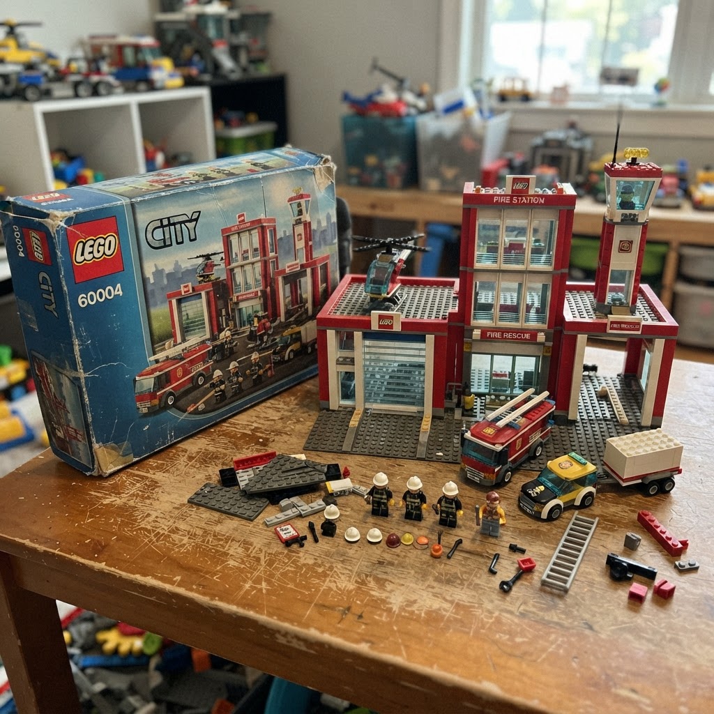 LEGO LEGO City Feuerwehrstation – komplett mit OVP