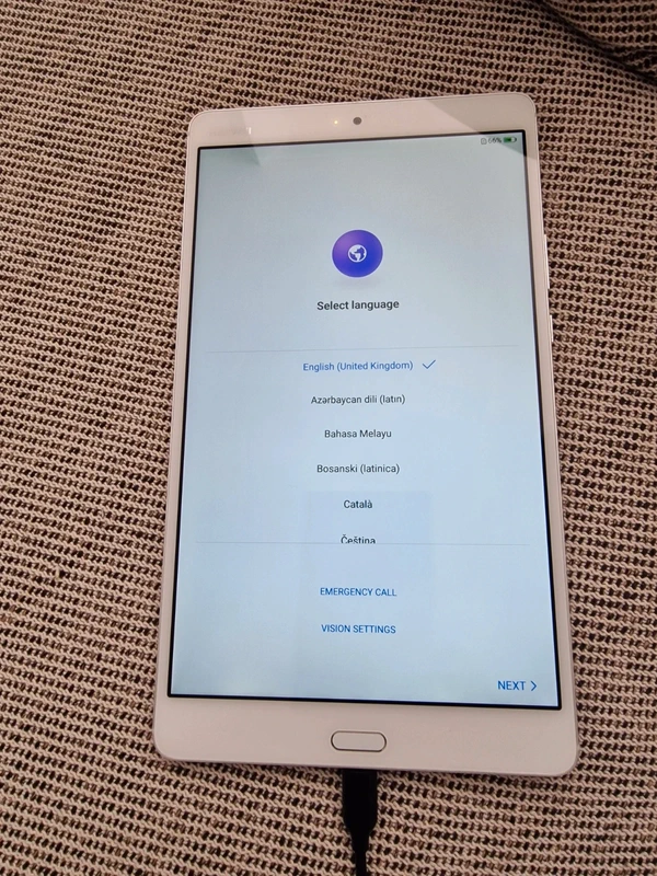 Huawei Huawei MediaPad M3 8.4 Zoll – Weiß/Silber