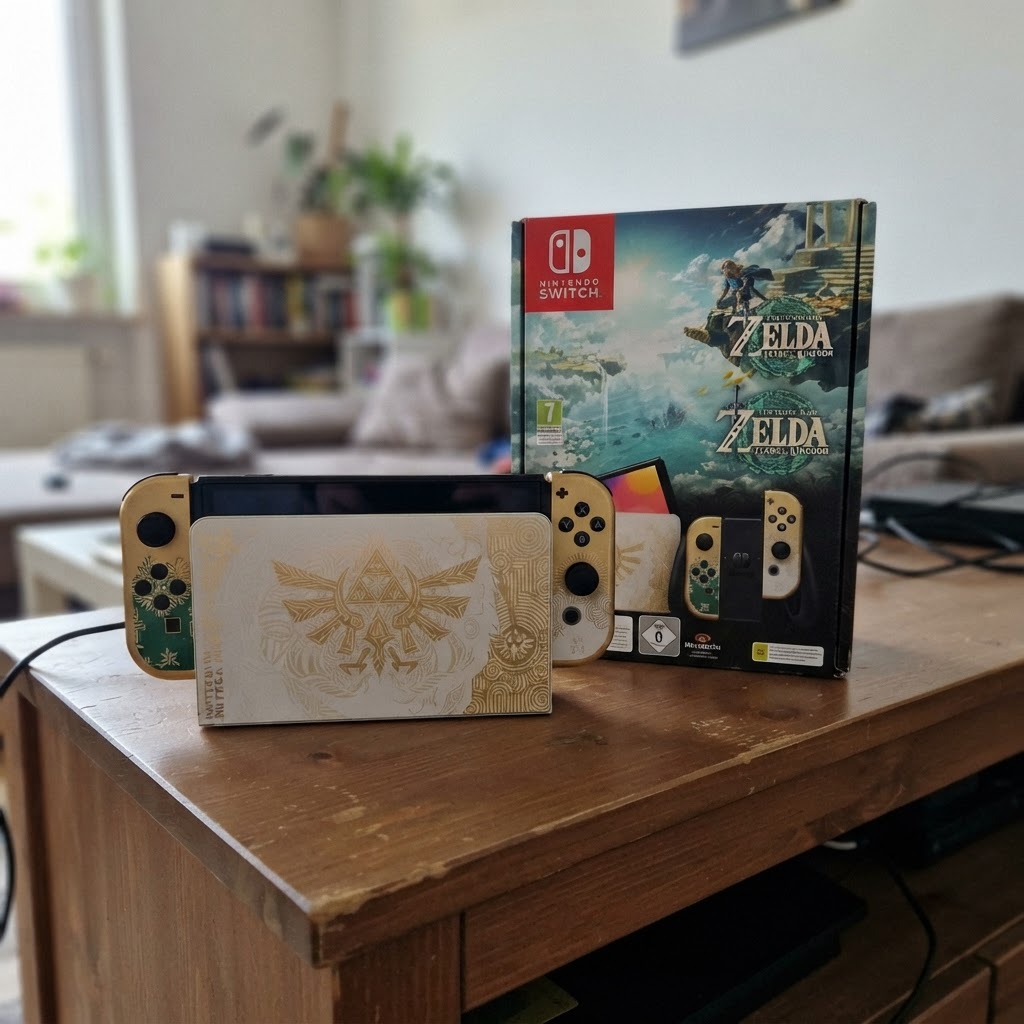 Nintendo Switch OLED Zelda Edition mit OVP