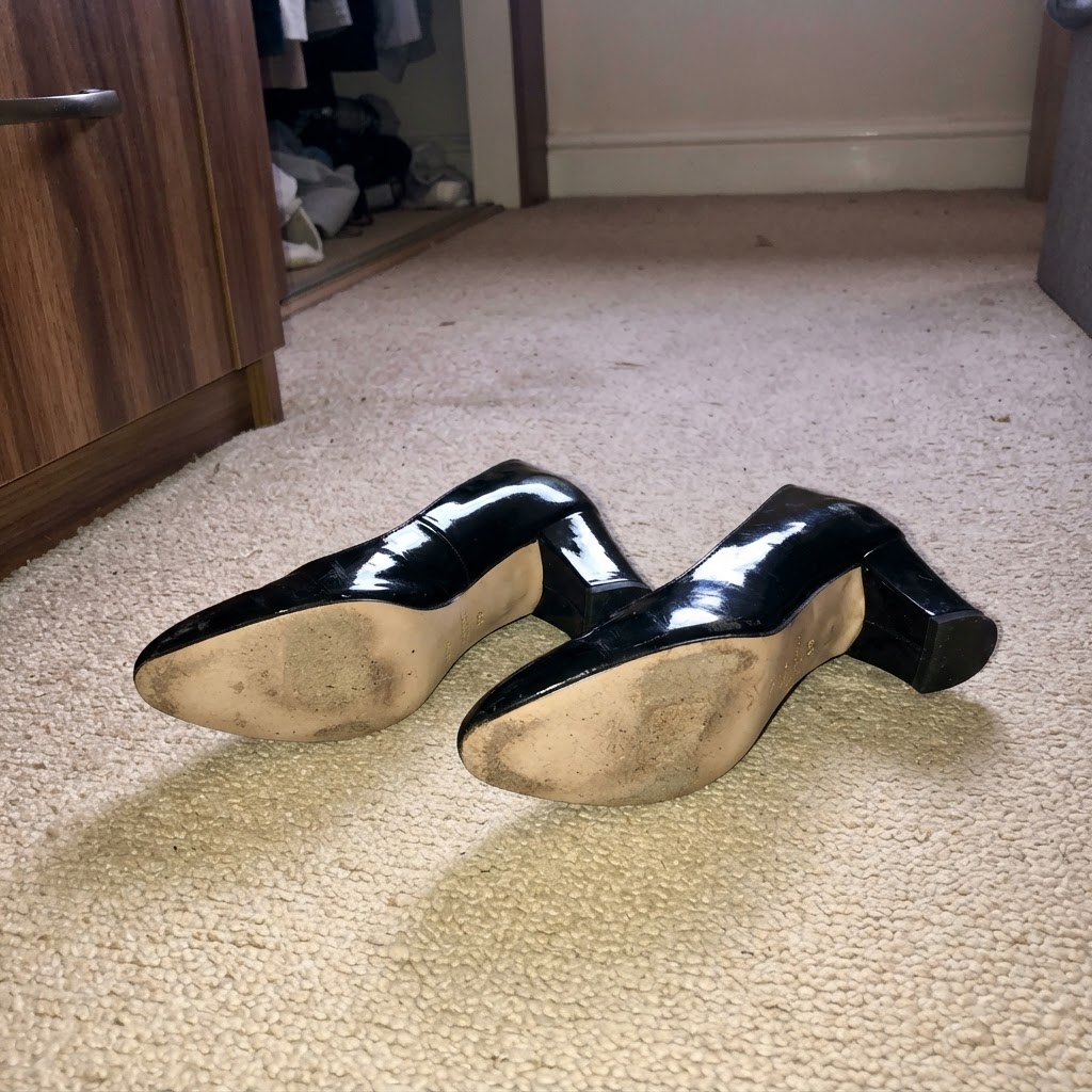 Anna Field Lackpumps Schwarz Absatz Gr. 38 Size 38