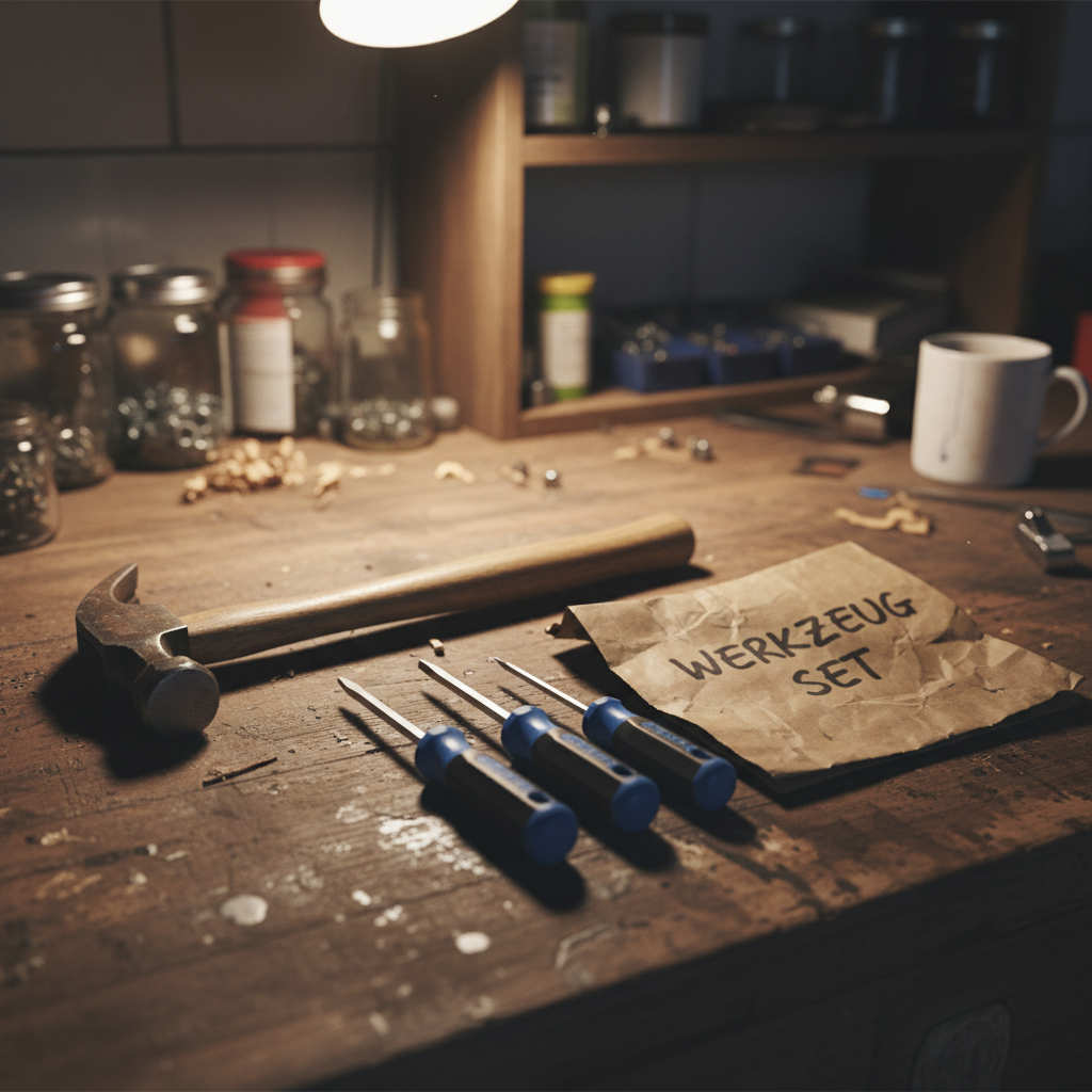 Hammer-Schraubendreher-Set 5-teilig