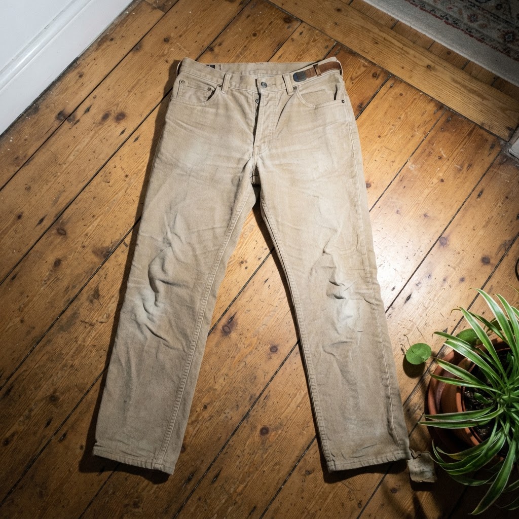 Vintage Cordhose Beige Gr. 50 Size 50