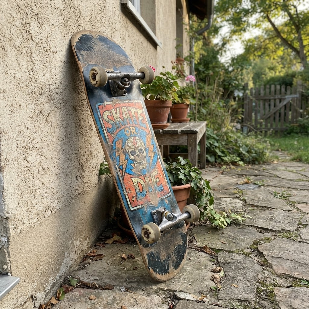 Skateboard Komplett – eingefahren und bereit Size 8.0