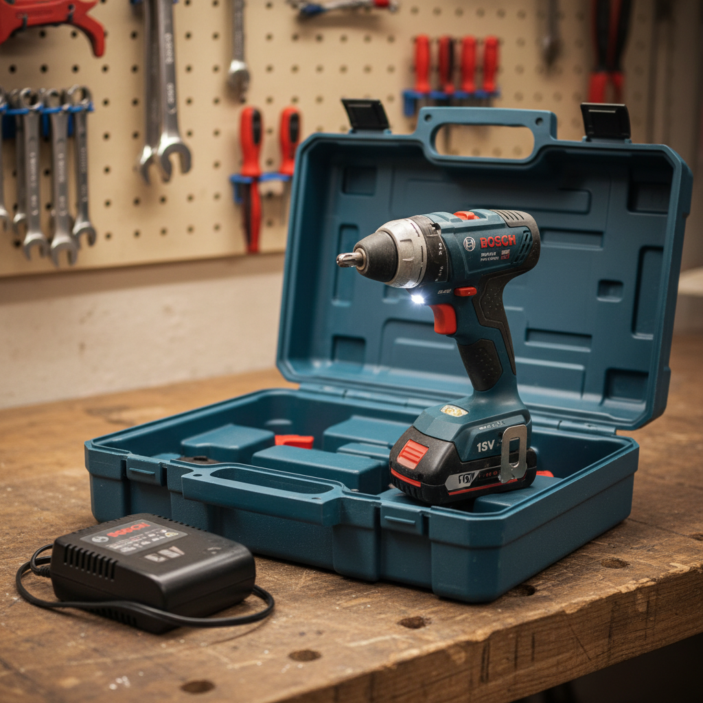 Bosch Bosch Akkuschrauber PSR 18V + Koffer
