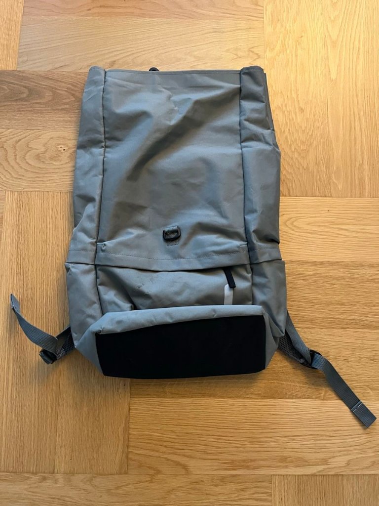 IKEA IKEA Rucksack grau Rolltop Urban Style