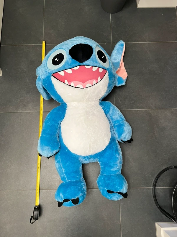 Disney XXL Stitch Plüschtier ca. 80 cm – Riesen-Kuscheltier Size XXL