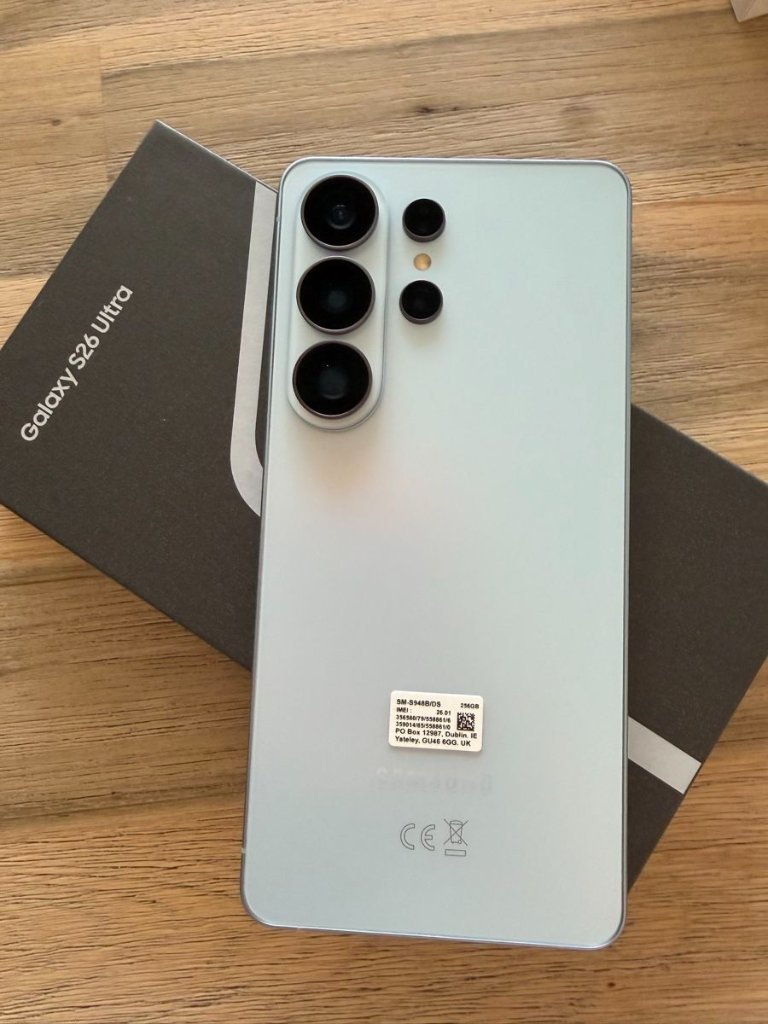 Samsung Samsung Galaxy S26 Ultra 256GB Blau – neuwertig mit OVP