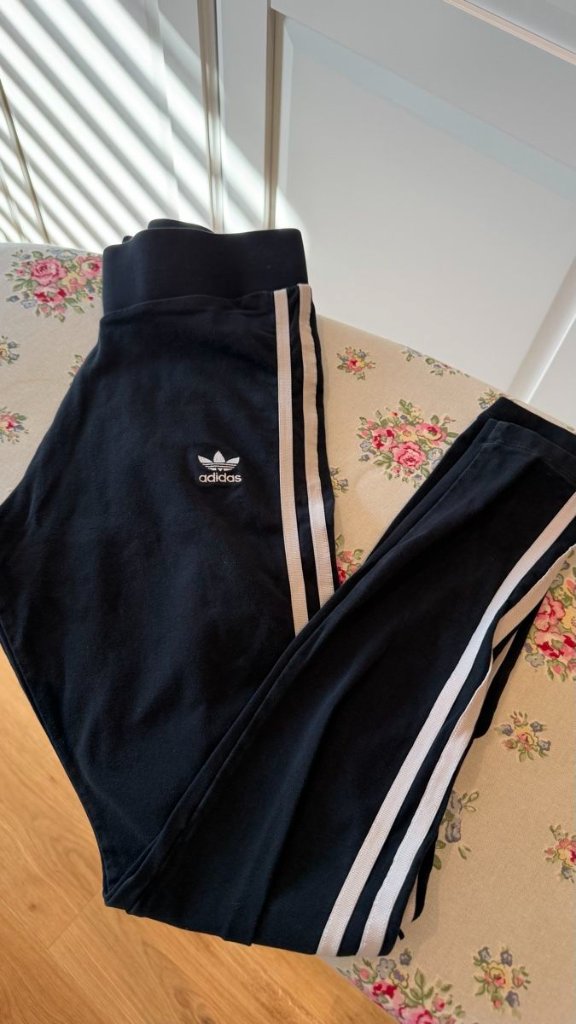 adidas adidas Originals Leggings Schwarz mit 3 Streifen, Gr. S Size S