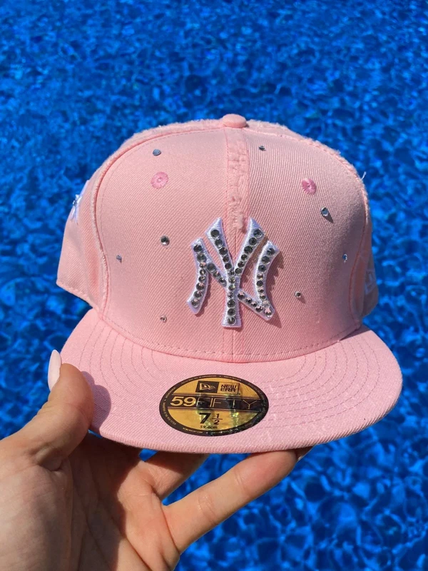 New Era New Era 59FIFTY Cap Rosa NY Yankees mit Strass, 7 1/2 Size 7 1/2