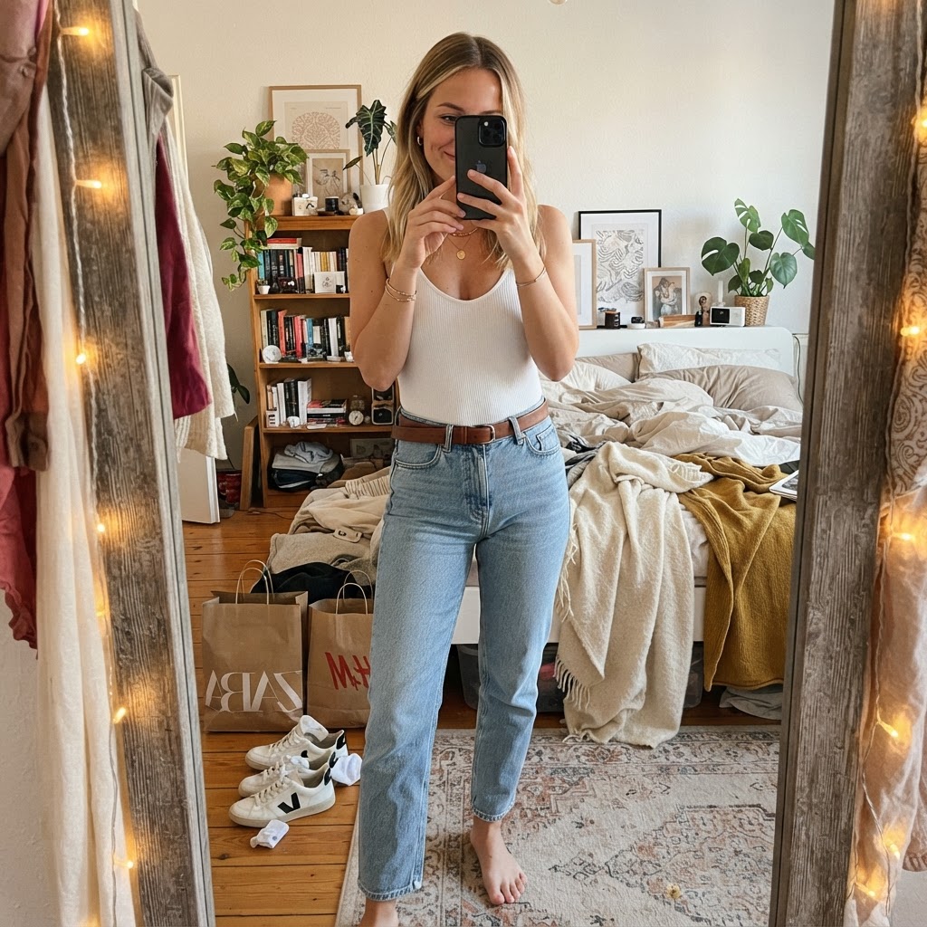 Vero Moda Vero Moda Jeans hellblau + Body Size 38