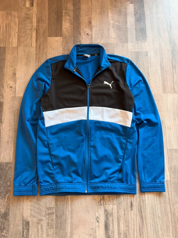 Puma Puma Trainingsjacke Blau/Schwarz Gr. XXL (176) Size XXL
