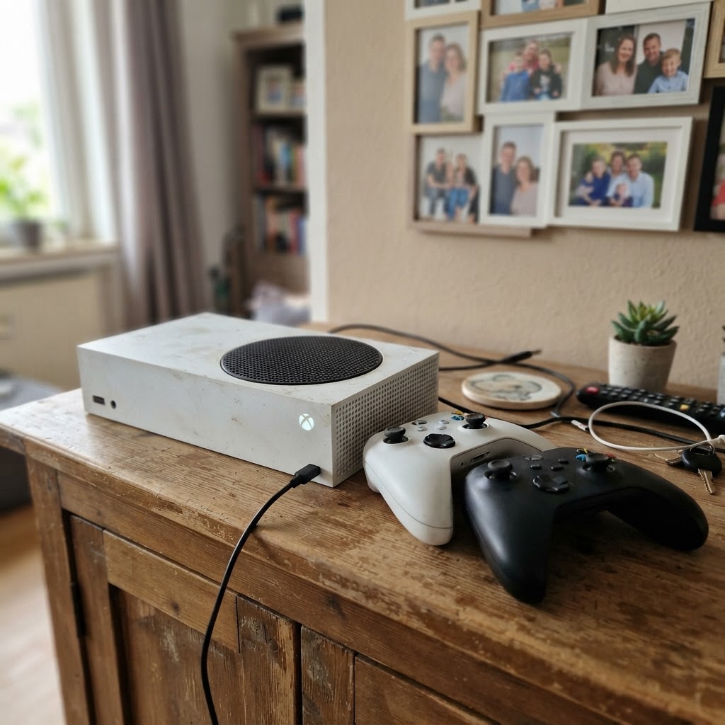 Microsoft Xbox Series S mit 2 Controllern
