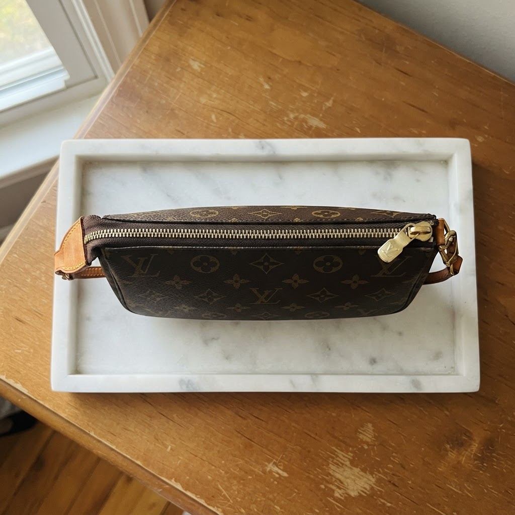 Louis Vuitton Louis Vuitton Pochette Accessoires Monogram – Original Size 23 cm