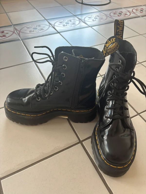 Dr. Martens Dr. Martens Jadon Plateau Boots Schwarz Gr. 38 Size 38
