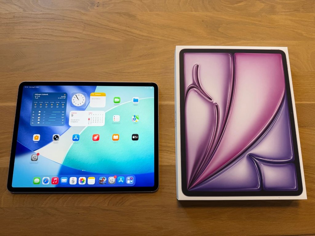 Apple iPad Air M4 mit Box, Top Zustand