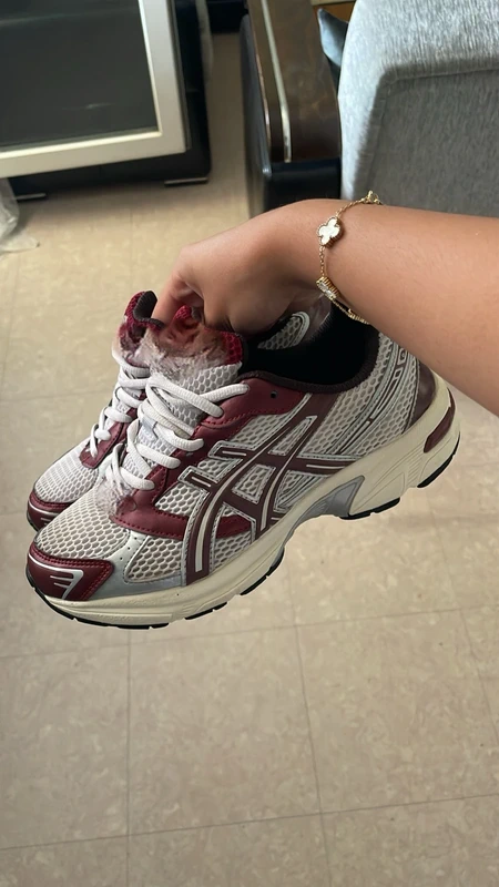 ASICS ASICS Gel-1130, Weiß/Bordeaux, Gr. 38 Size 38