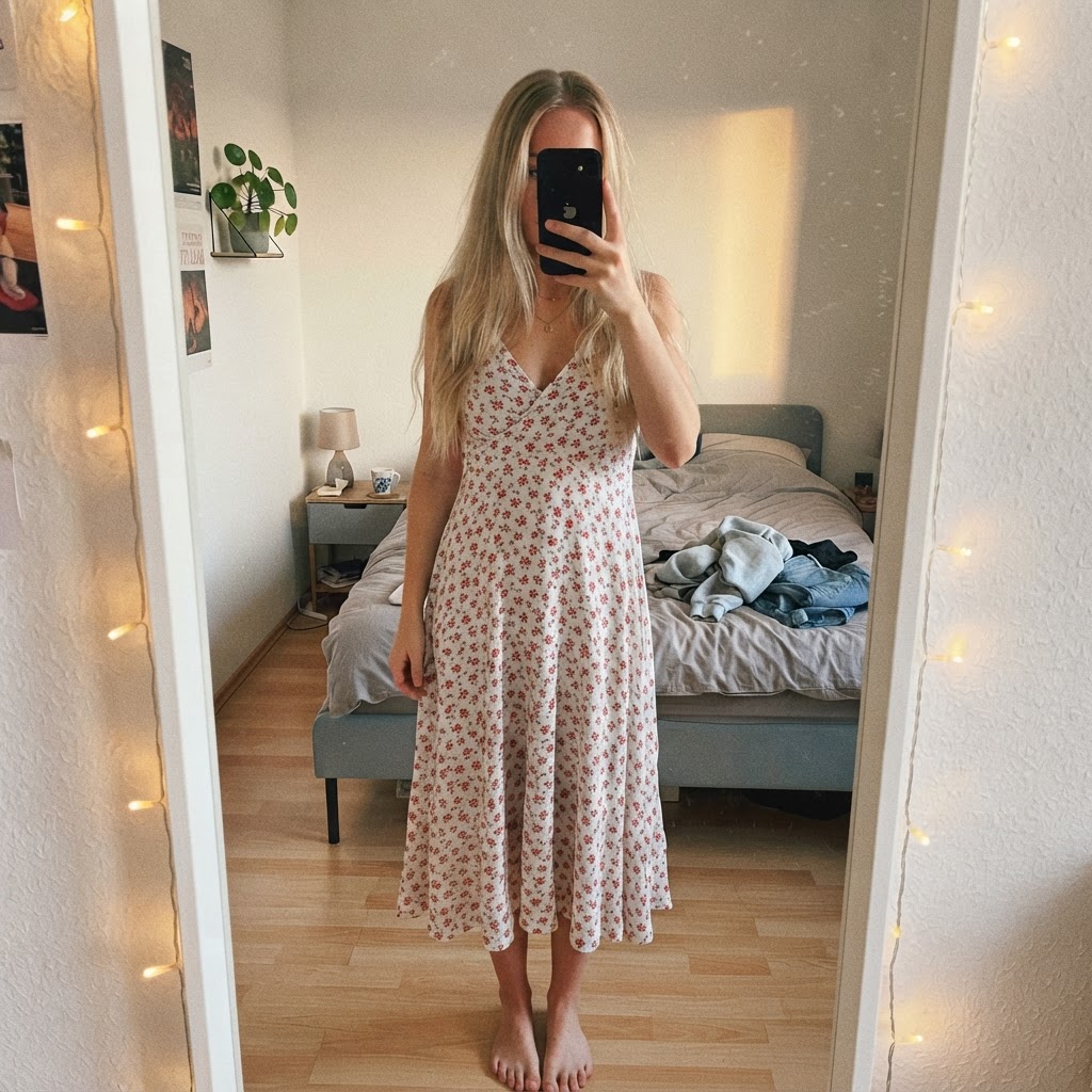 Zara Zara Sommerkleid geblümt Size S