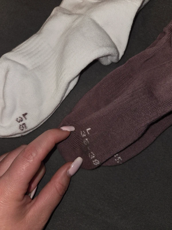 Socken Set weiß & mauve Gr. 35–38 Size 35