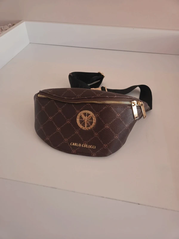 Carlo Colucci Carlo Colucci Gürteltasche mit Monogramm