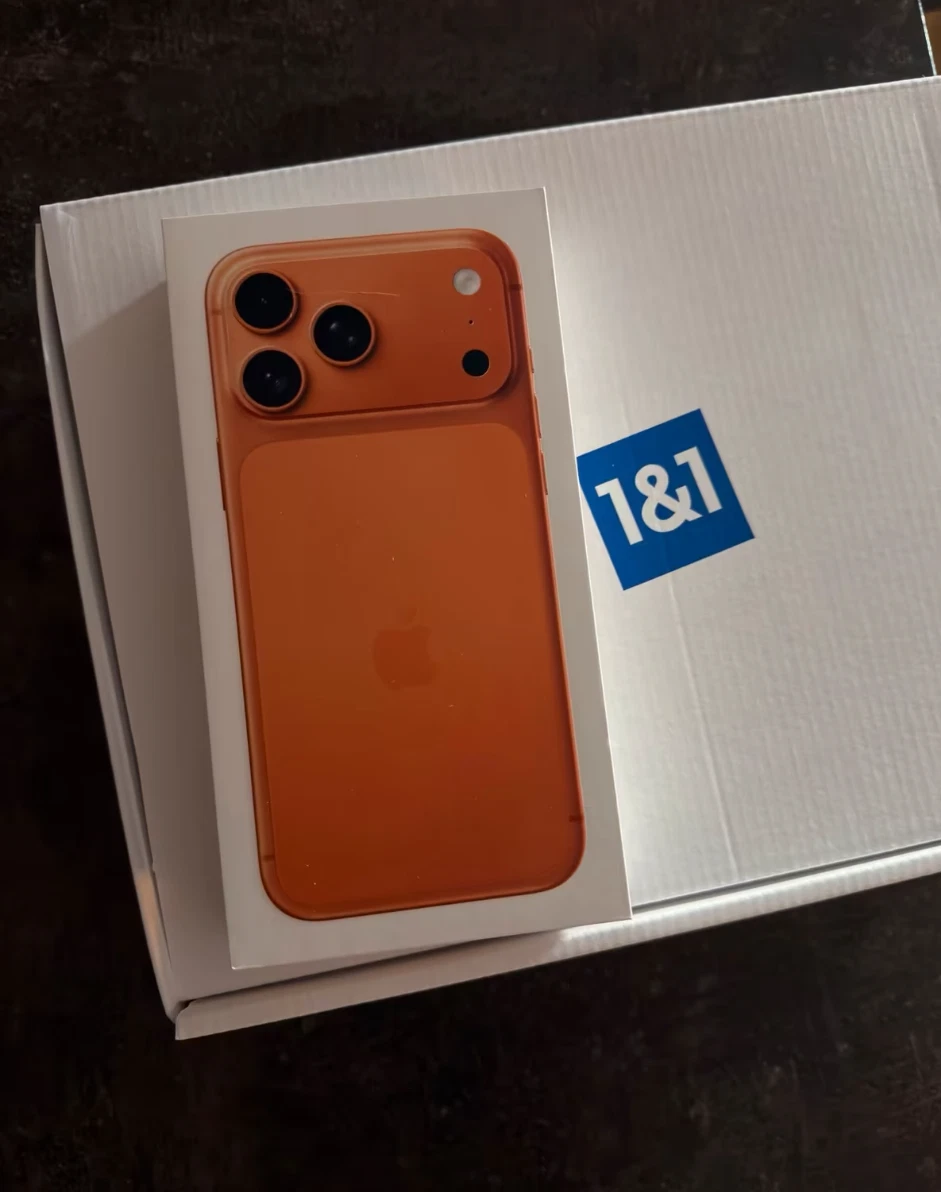 Apple Apple iPhone 17 Pro Max 512GB Cosmic Orange – NEU mit Rechnung
