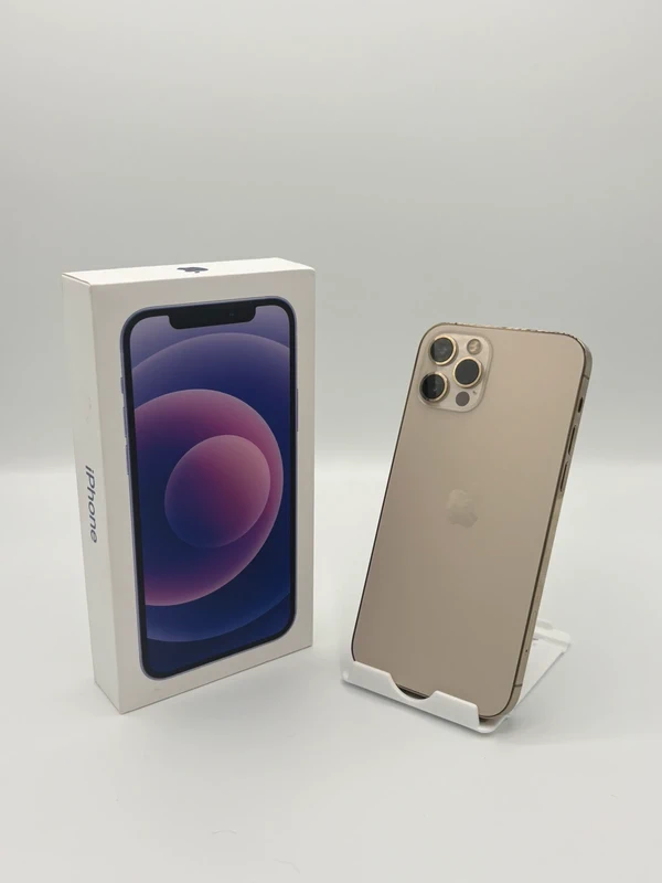 Apple Apple iPhone 12 Pro 128 GB Gold mit Originalkarton Size Einheitsgröße