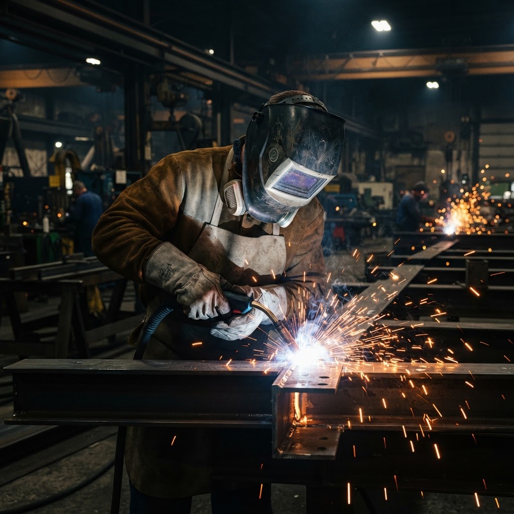 Soudeur industriel