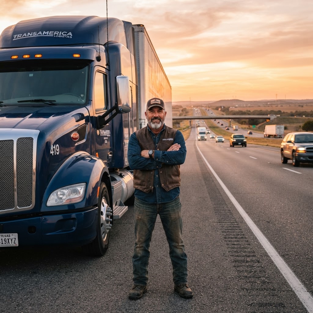 Camionneur longue distance