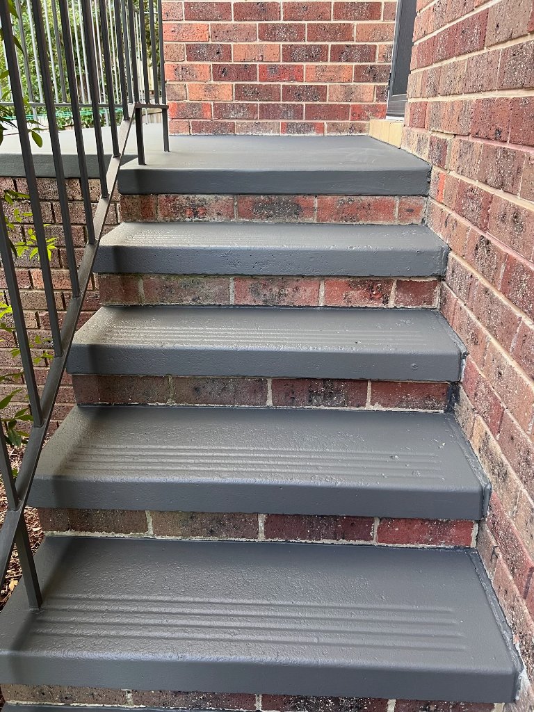 Exterior Steps After